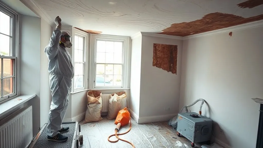 Asbestos Artex Removal in Thamesmead — HSE-licensed specialists