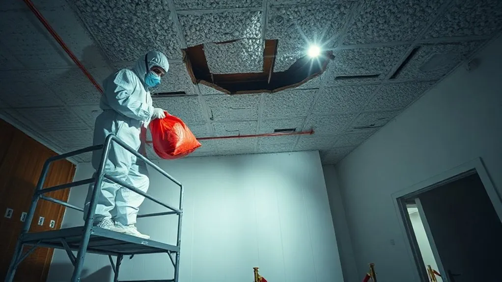 Asbestos Ceiling Removal in Thamesmead — HSE-licensed specialists