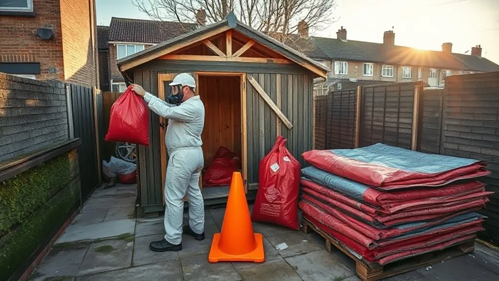Garage & Shed Roof Removal in Thamesmead — HSE-licensed specialists