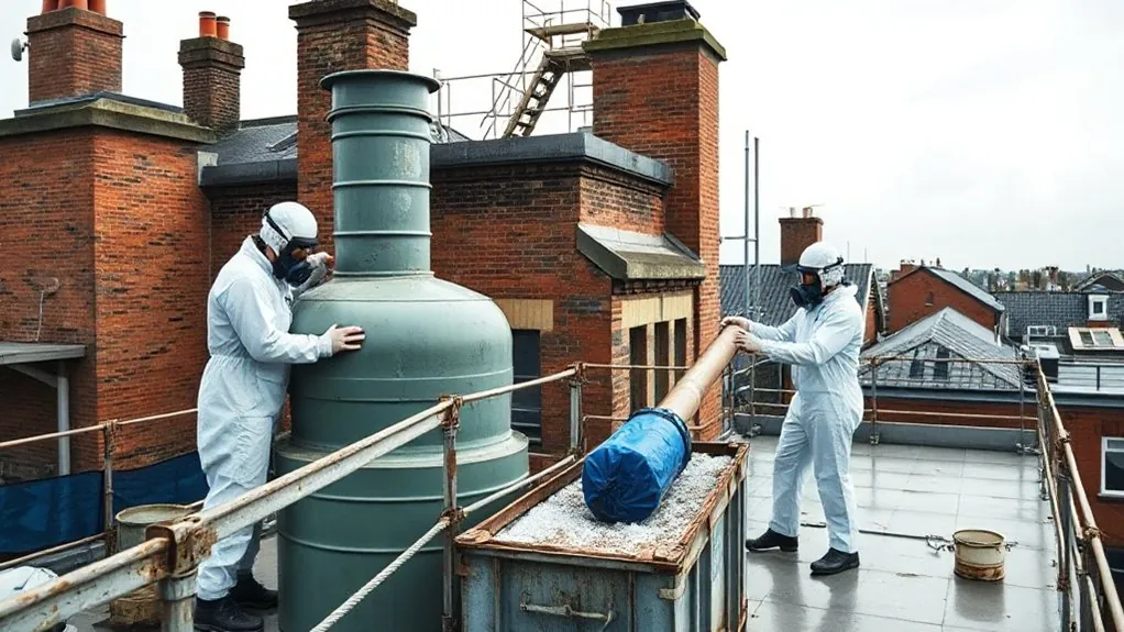 Water Tank & Flue Removal in Thamesmead — HSE-licensed specialists